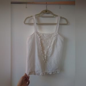 White Sezane Top